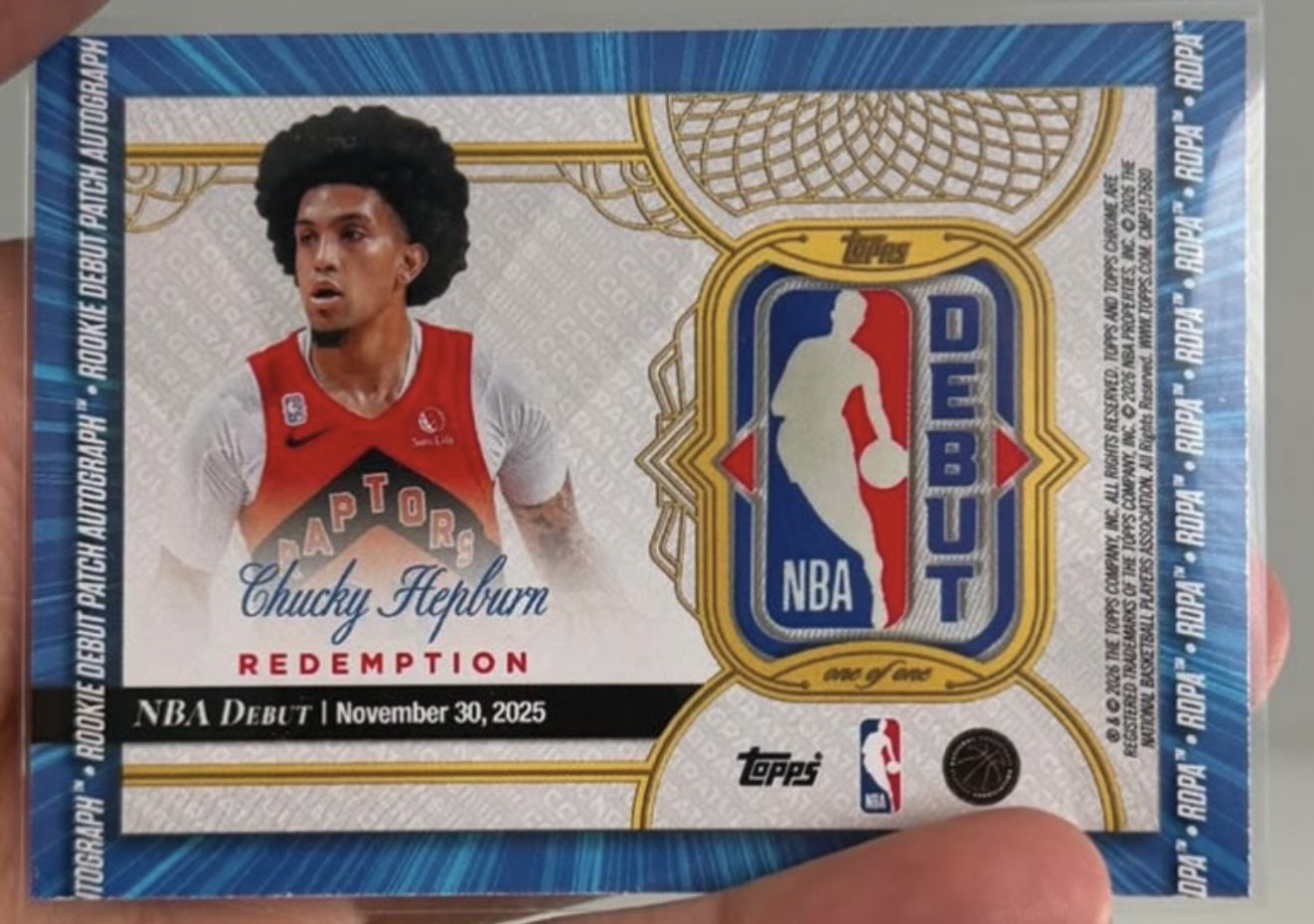 Chucky Hepburn Base serial 1 of 1