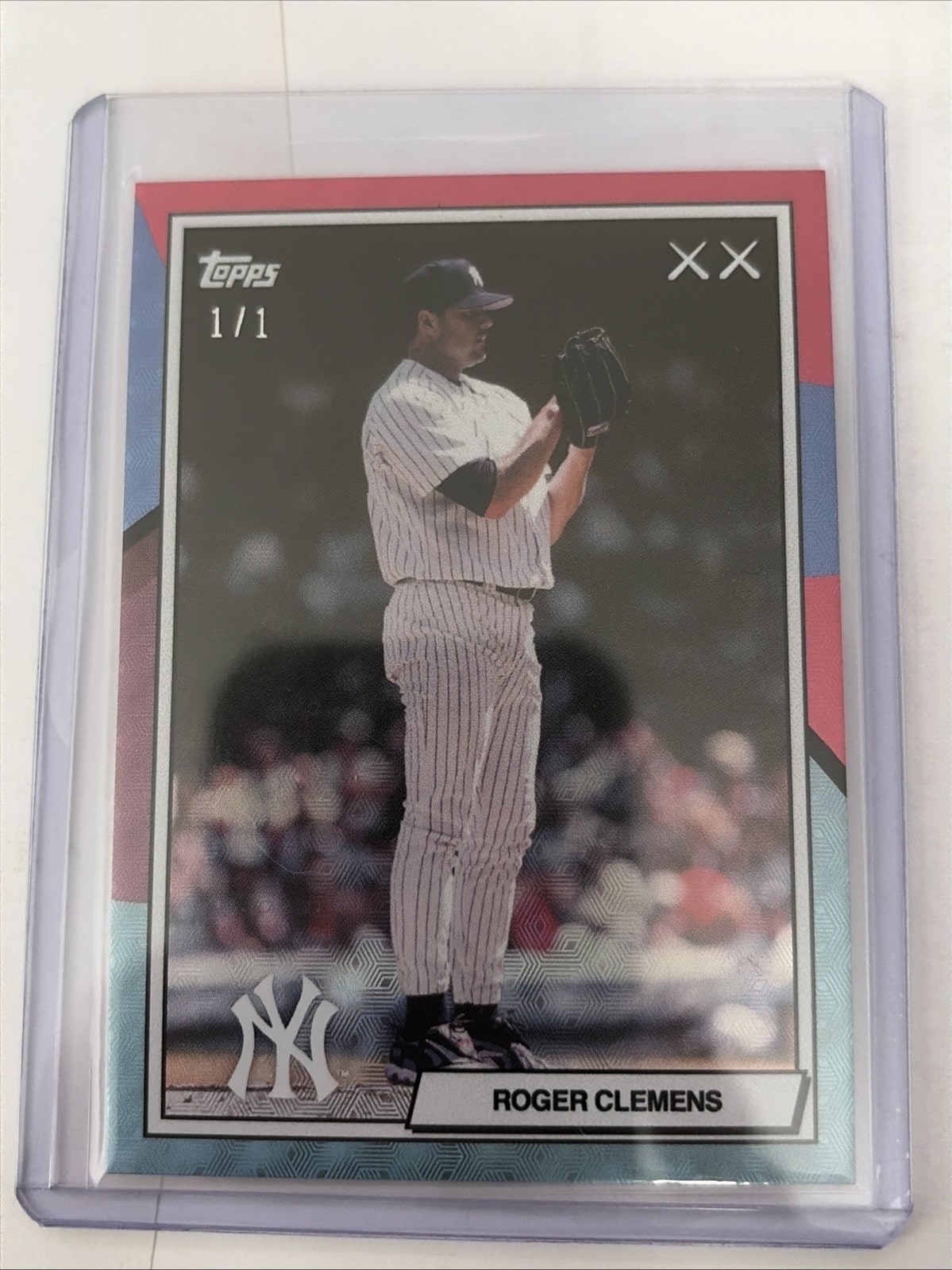 Roger Clemens FoilFractor serial 1 of 1