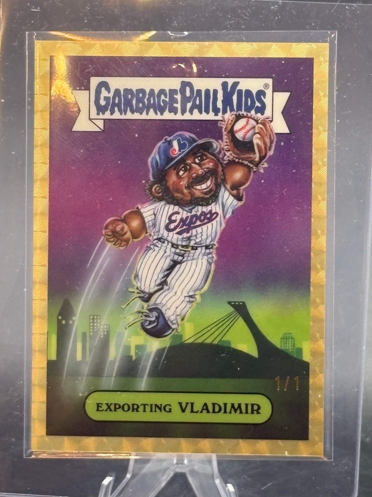 Vladimir Guerrero SuperFractor serial 1 of 1