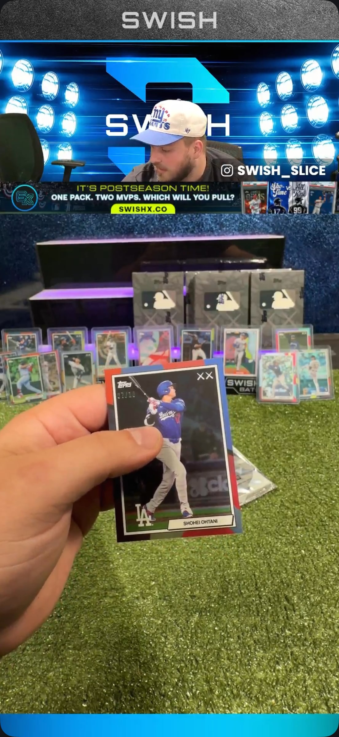 Shohei Ohtani Black serial 7 of 10