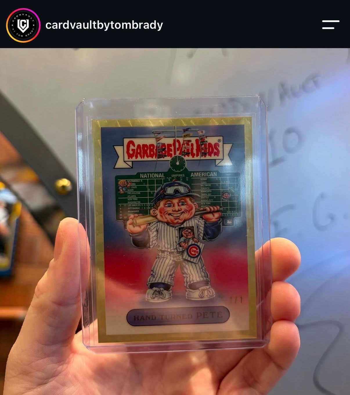 Pete Crow-Armstrong SuperFractor serial 1 of 1