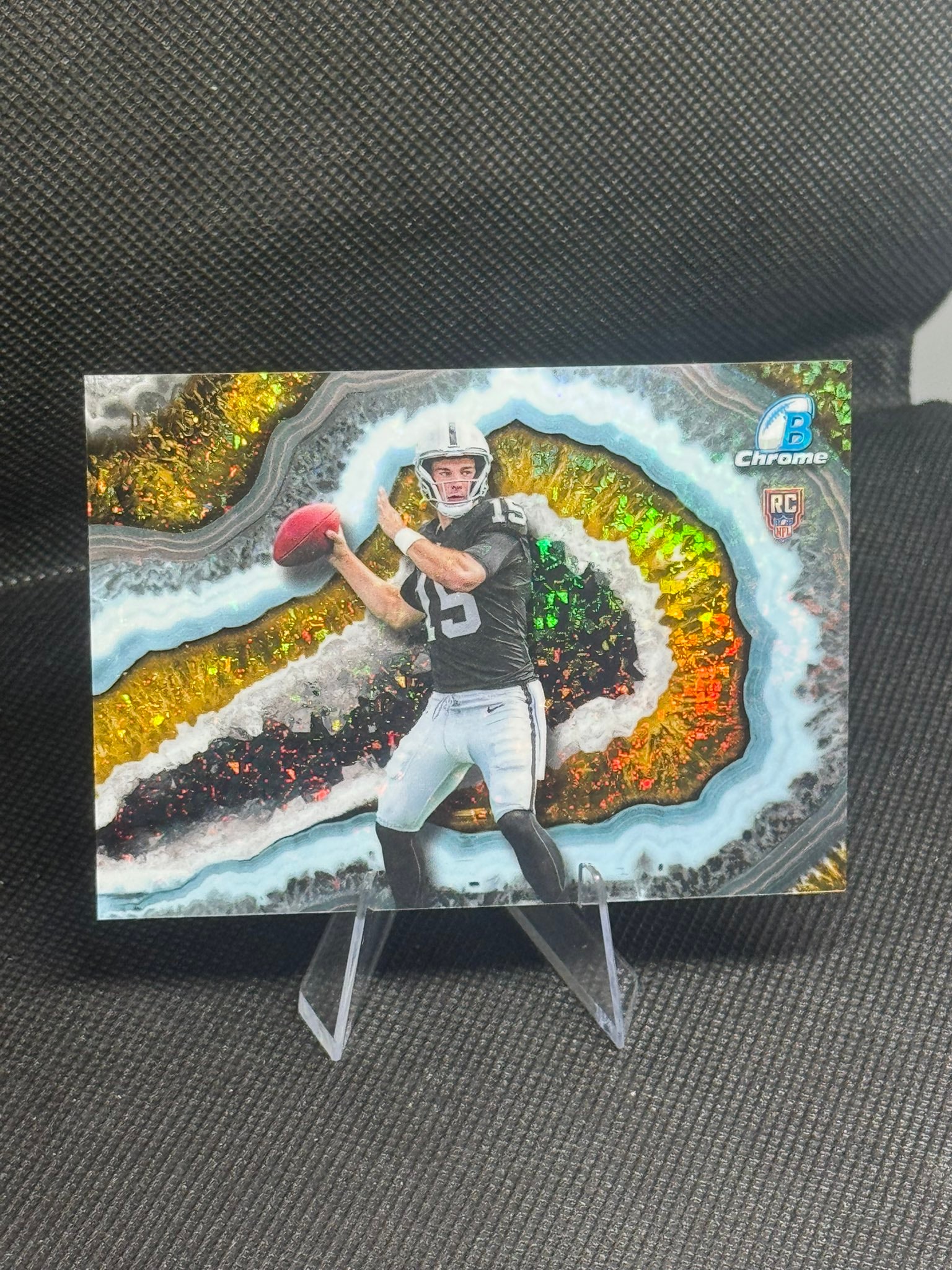 Fernando Mendoza Gold Crystal Refractor serial 2 of 50