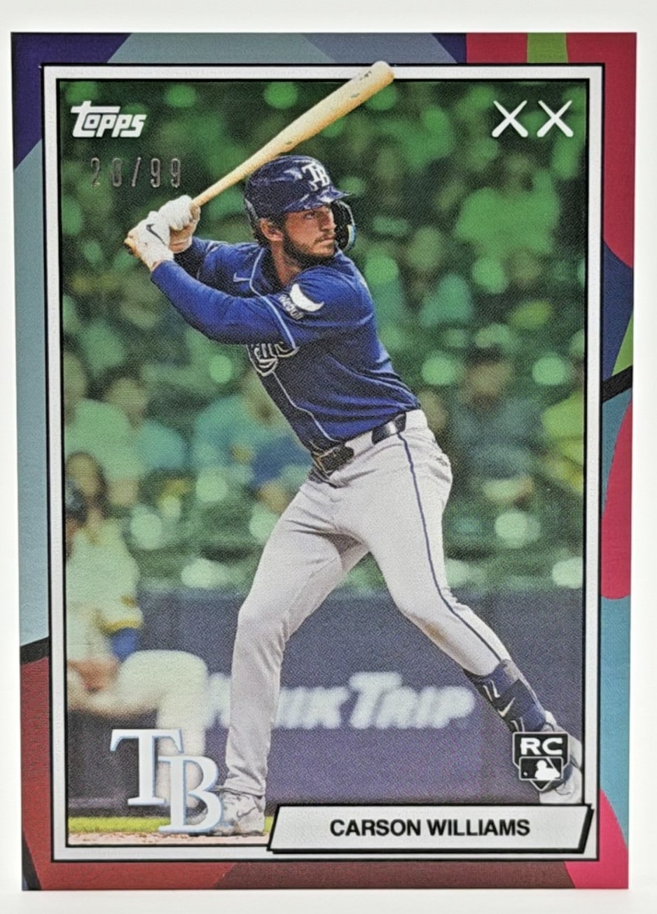 Carson Williams Green serial 20 of 99