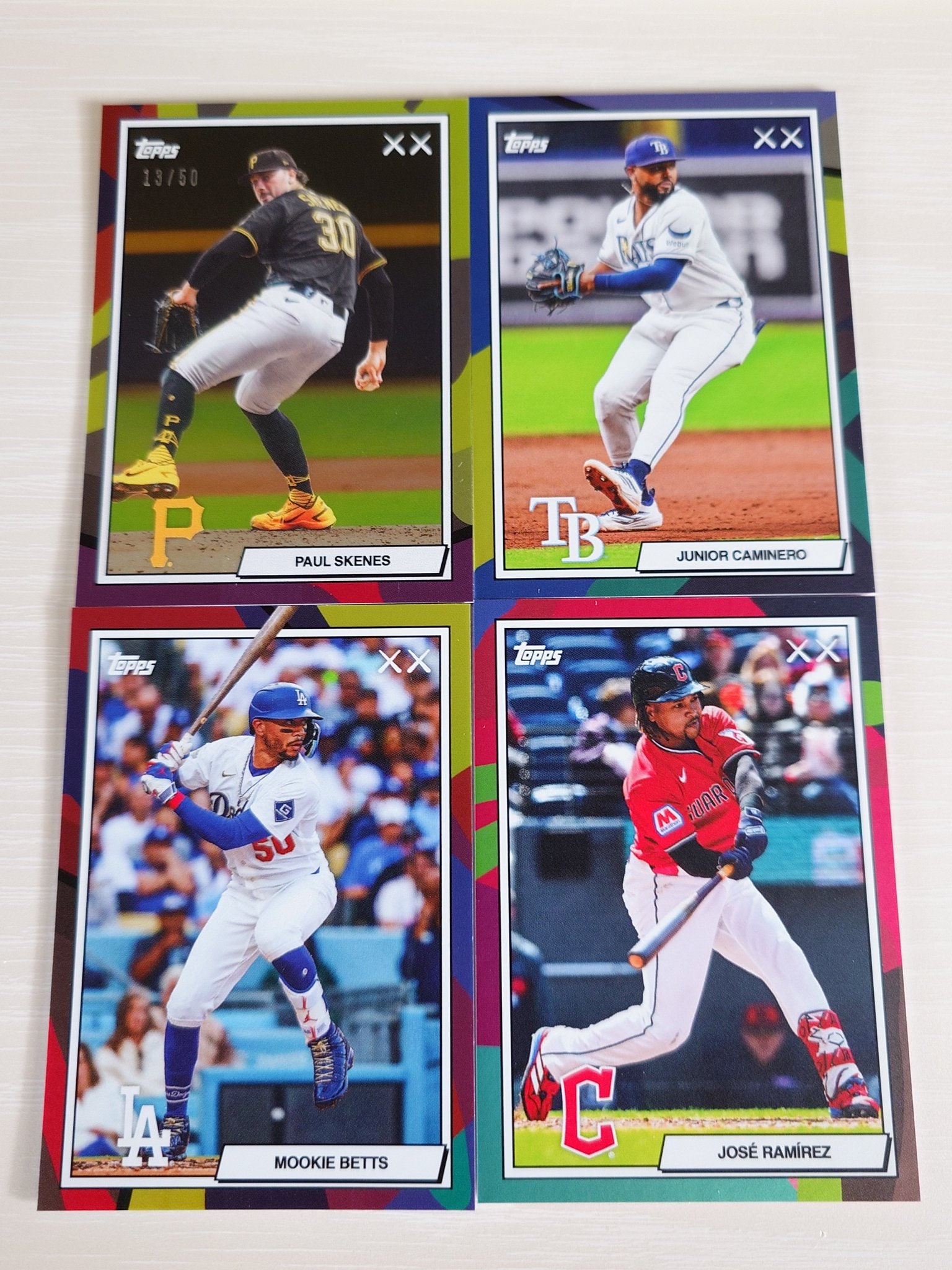 Paul Skenes Gold serial 13 of 50
