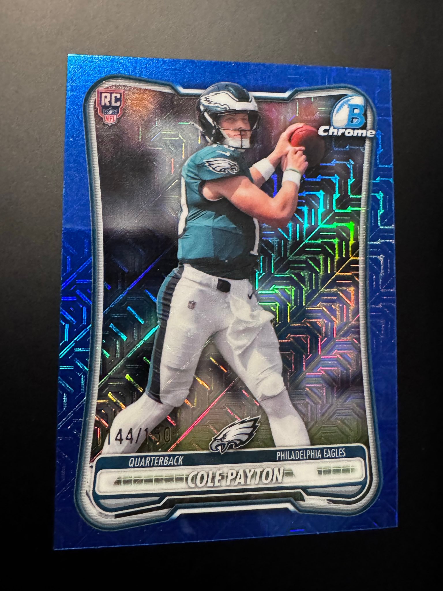 Cole Payton Blue Mojo serial 144 of 150