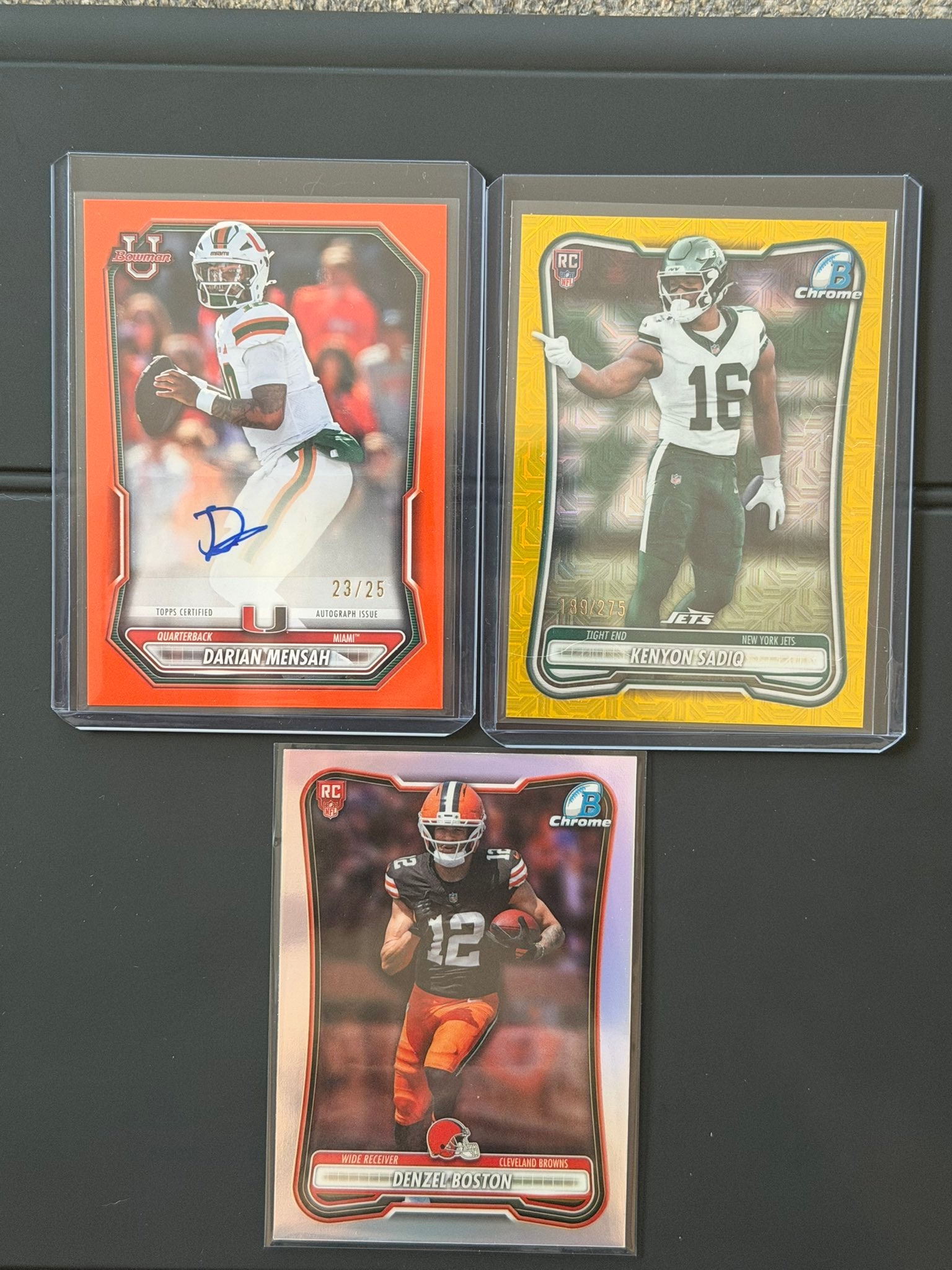 Darian Mensah Orange serial 23 of 25