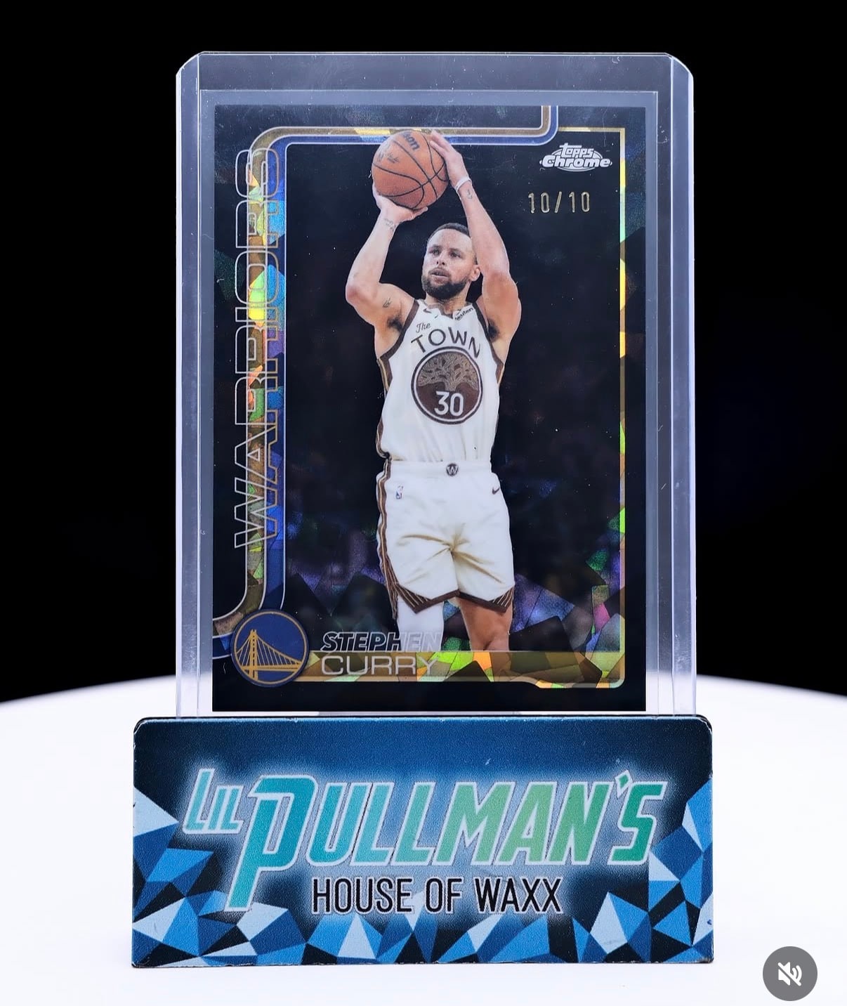 Stephen Curry Black Sapphire serial 10 of 10
