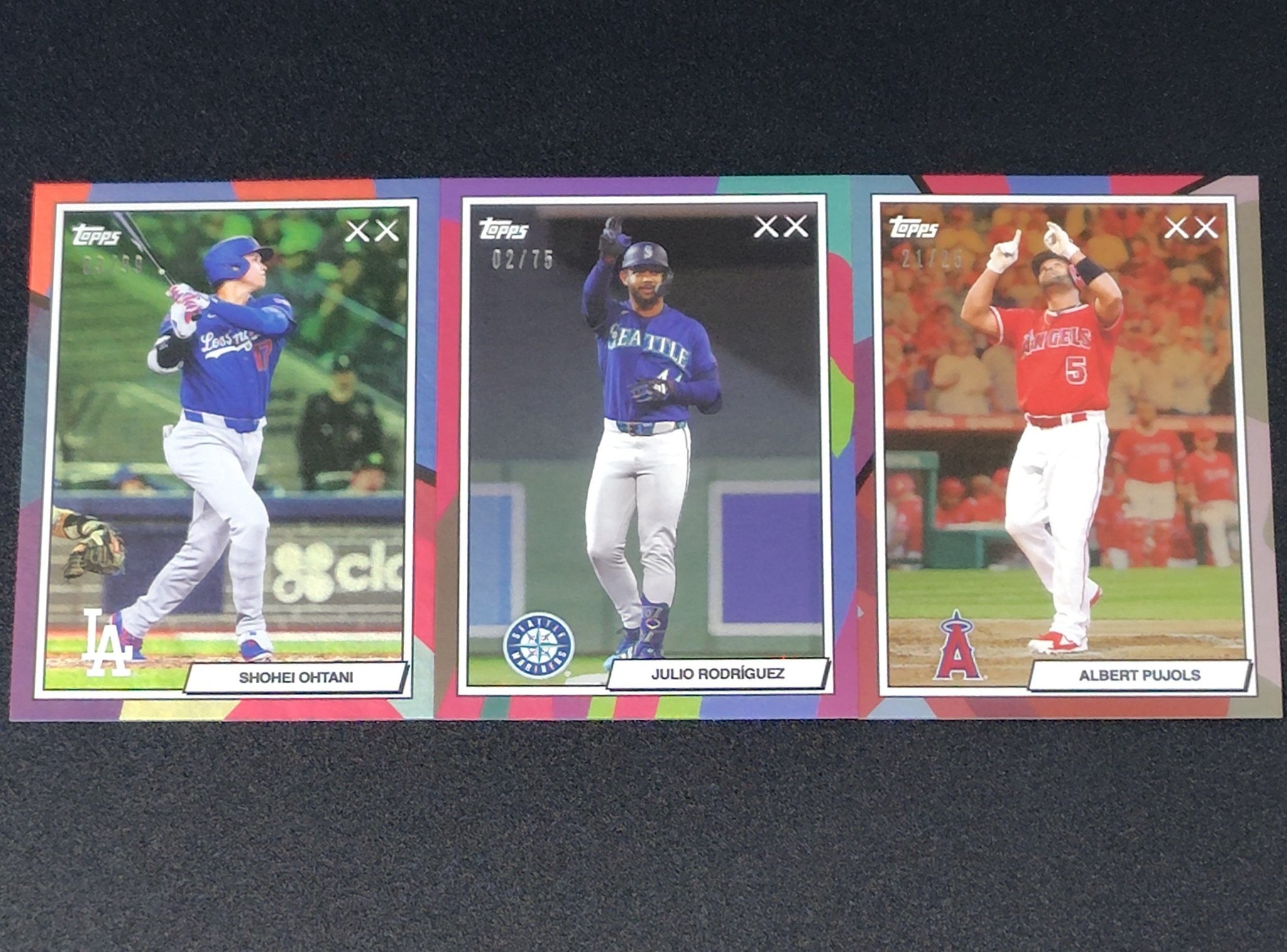 Shohei Ohtani Aqua serial 83 of 199