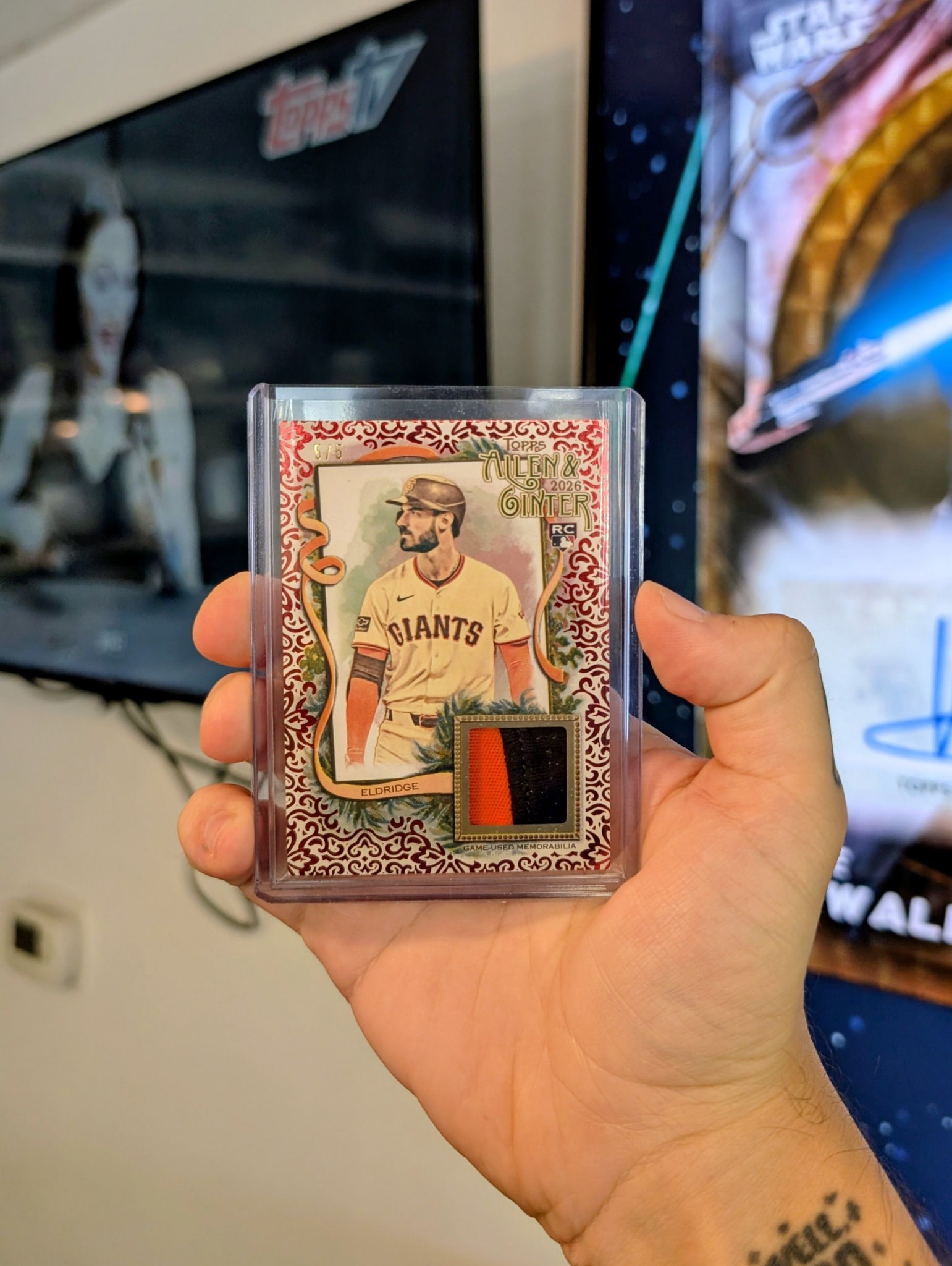 Bryce Eldridge Red Filagree serial 5 of 5