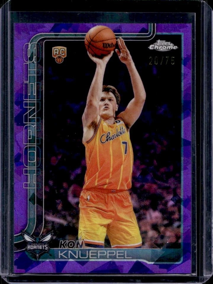 Kon Knueppel Purple Sapphire serial 20 of 75