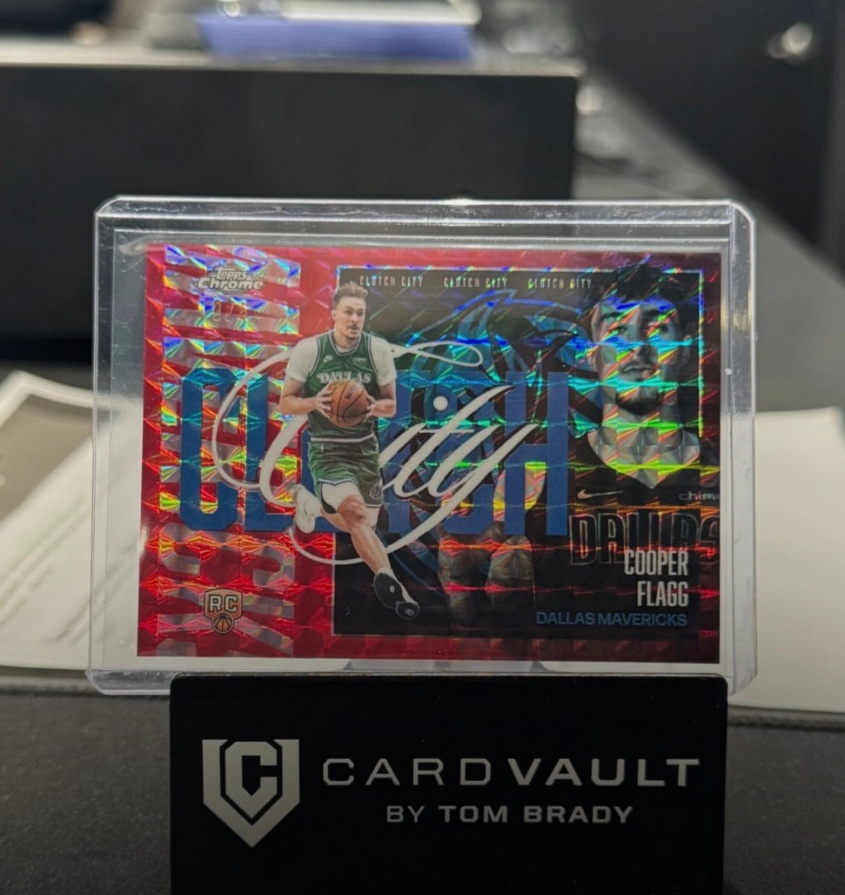 Cooper Flagg Red Geometric serial 3 of 5