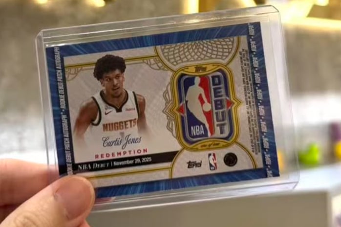 Curtis Jones Base serial 1 of 1