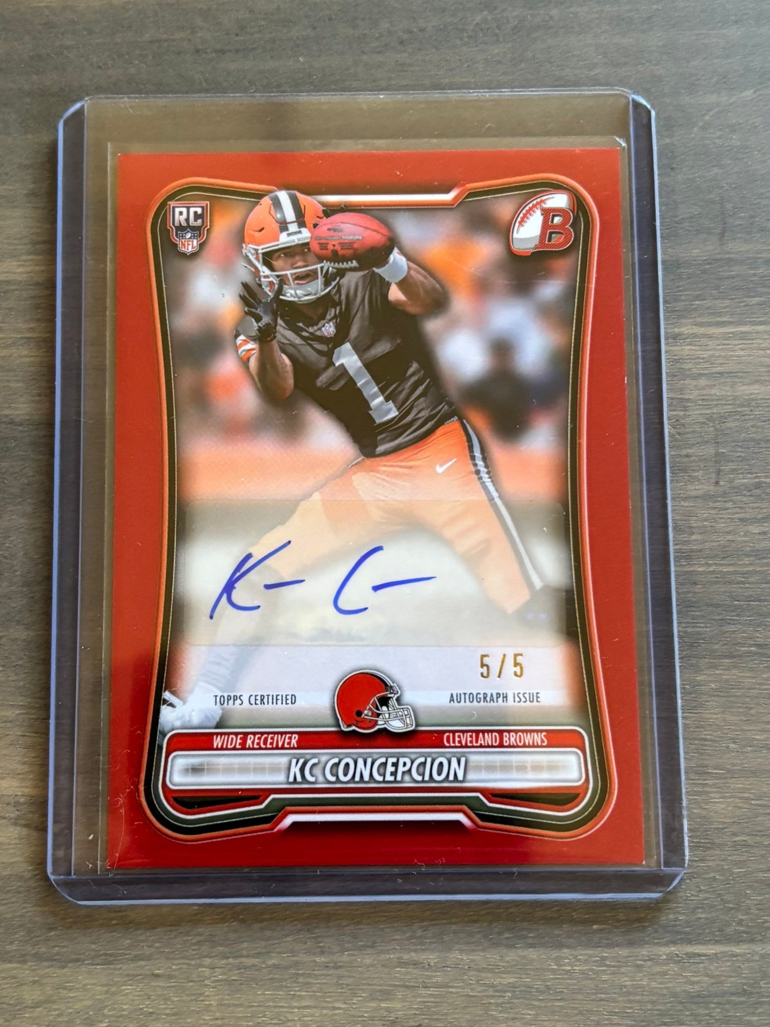KC Concepcion Red serial 5 of 5