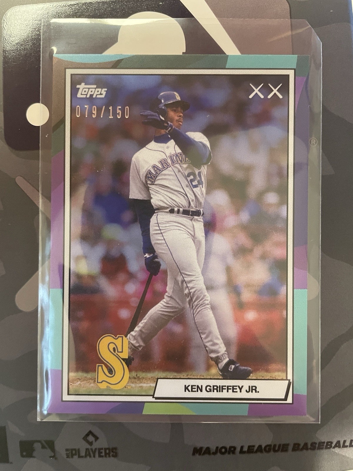 Ken Griffey Jr. Blue serial 79 of 150