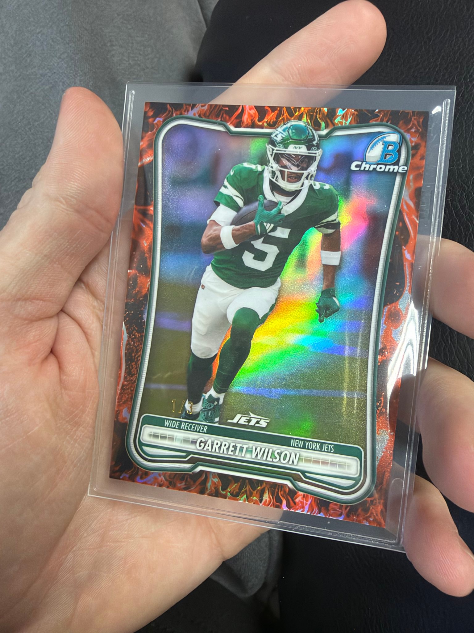 Garrett Wilson Firefractor serial 1 of 3
