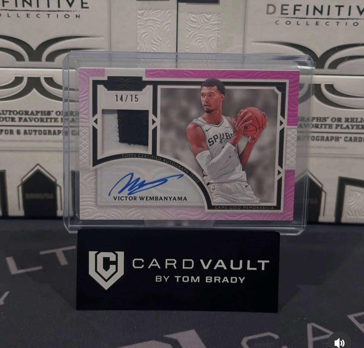 Victor Wembanyama Pink serial 14 of 15