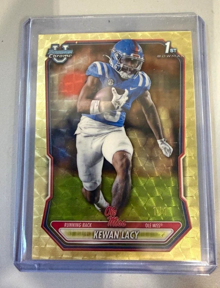 Kewan Lacy SuperFractor serial 1 of 1