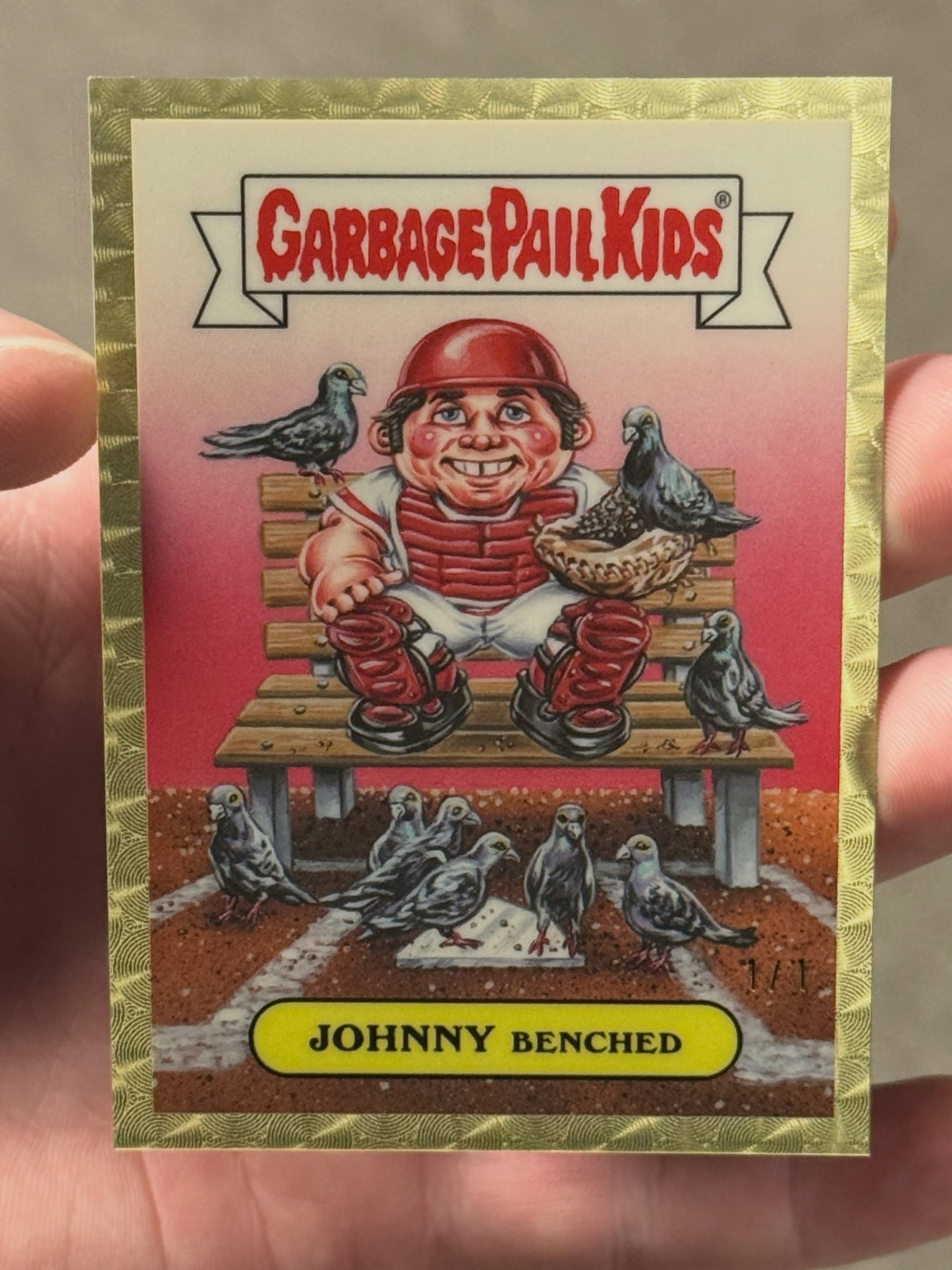 Johnny Bench SuperFractor serial 1 of 1