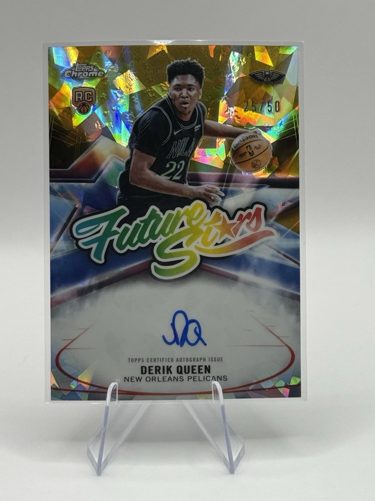 Derik Queen Gold Sapphire serial 25 of 50