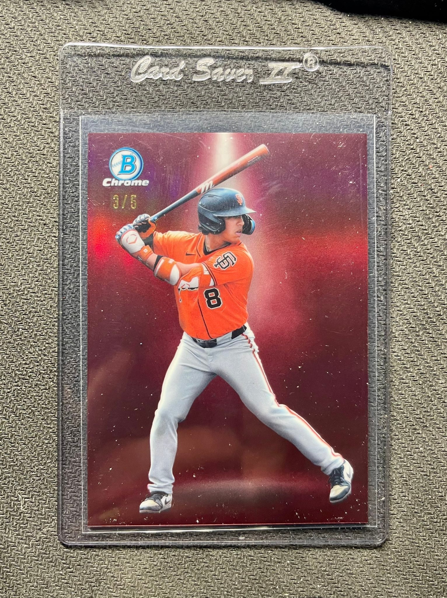 Luis Hernandez Red serial 3 of 5