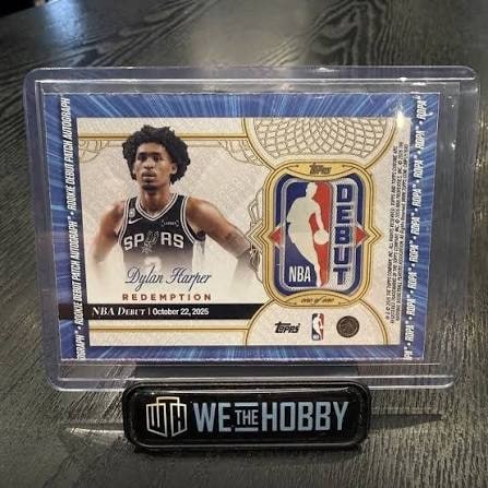 Dylan Harper Base serial 1 of 1