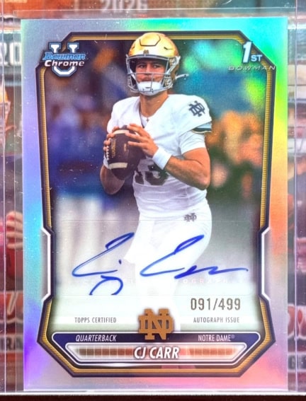 CJ Carr Refractor serial 91 of 499