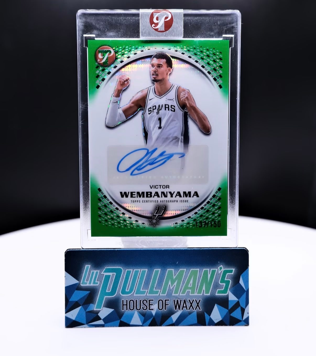 Victor Wembanyama Pristine Green serial 137 of 150