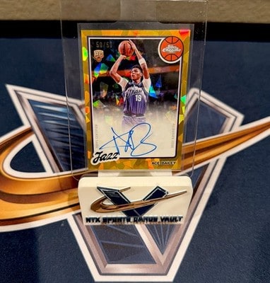 Ace Bailey Gold Sapphire serial 50 of 50