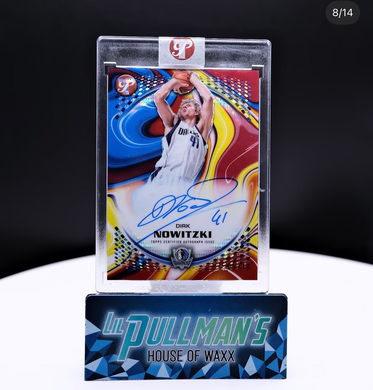Dirk Nowitzki Pristine Primaries serial 9 of 10