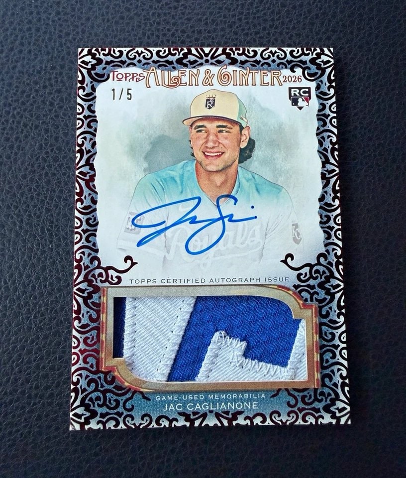 Jac Caglianone Red Filagree serial 1 of 5