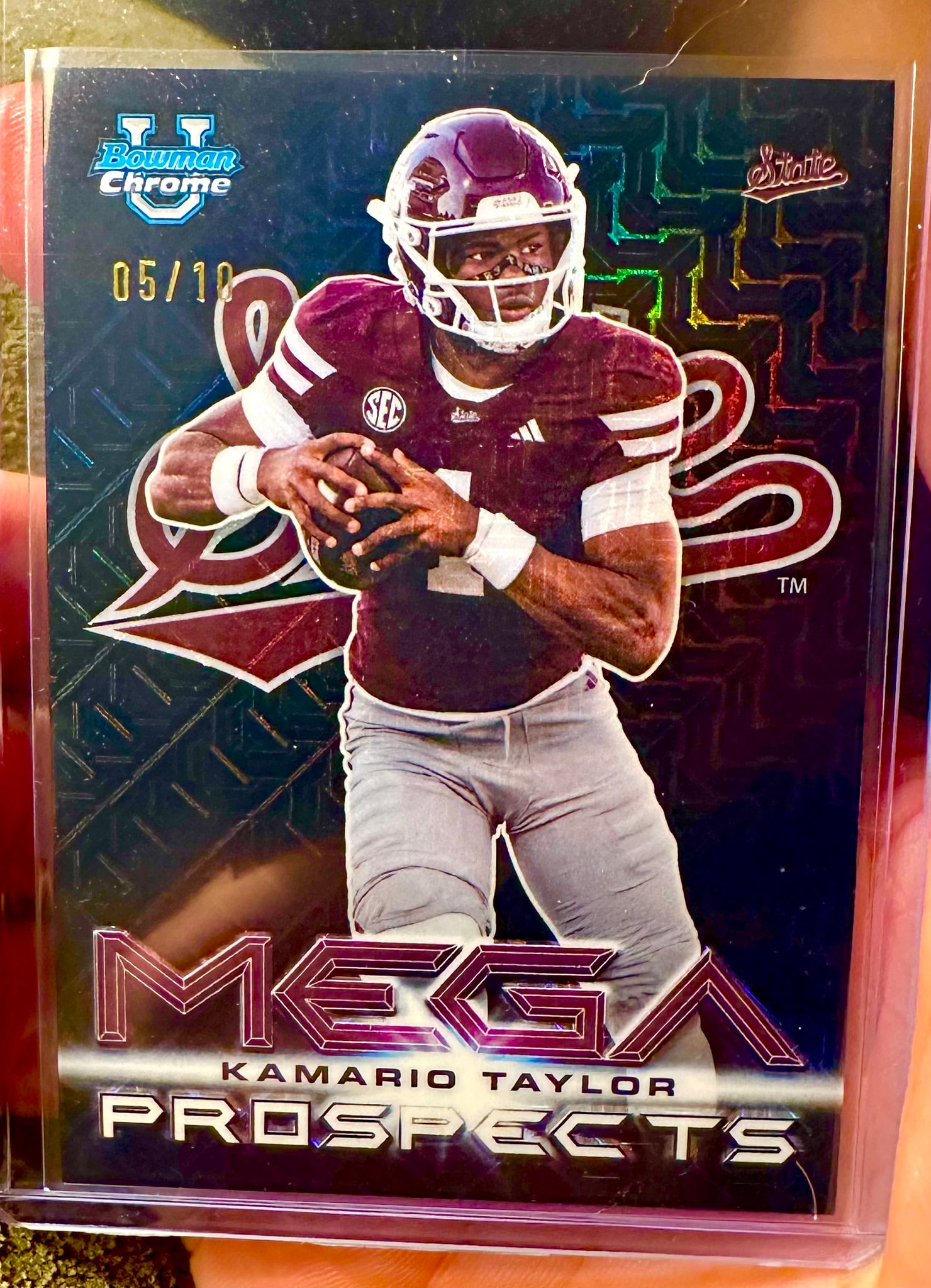 Kamario Taylor Black serial 5 of 10