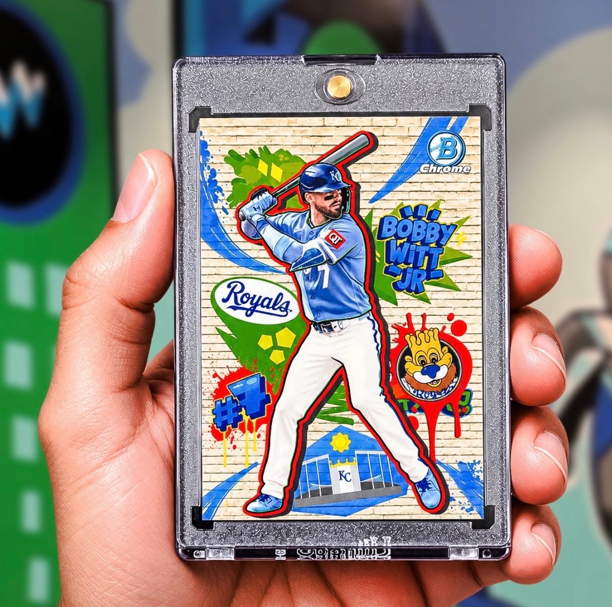 Bobby Witt Jr. SuperFractor serial 1 of 1
