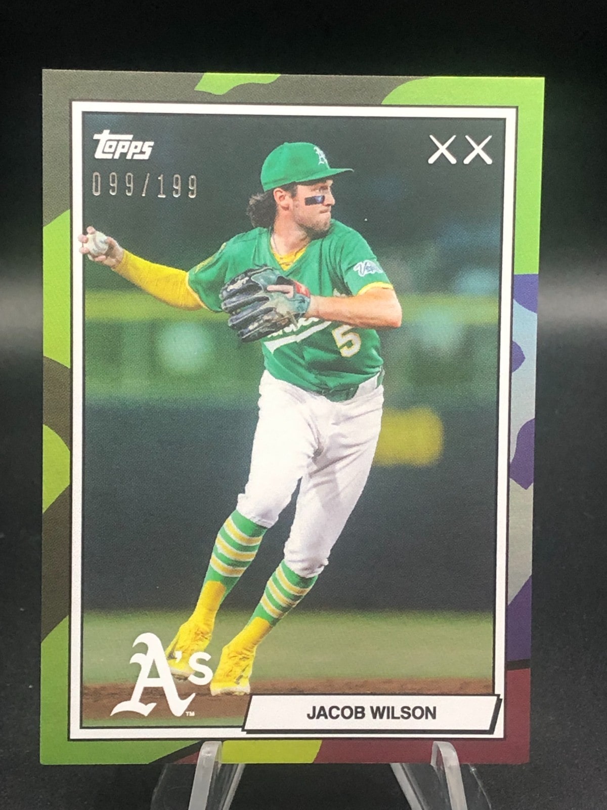Jacob Wilson Aqua serial 99 of 199