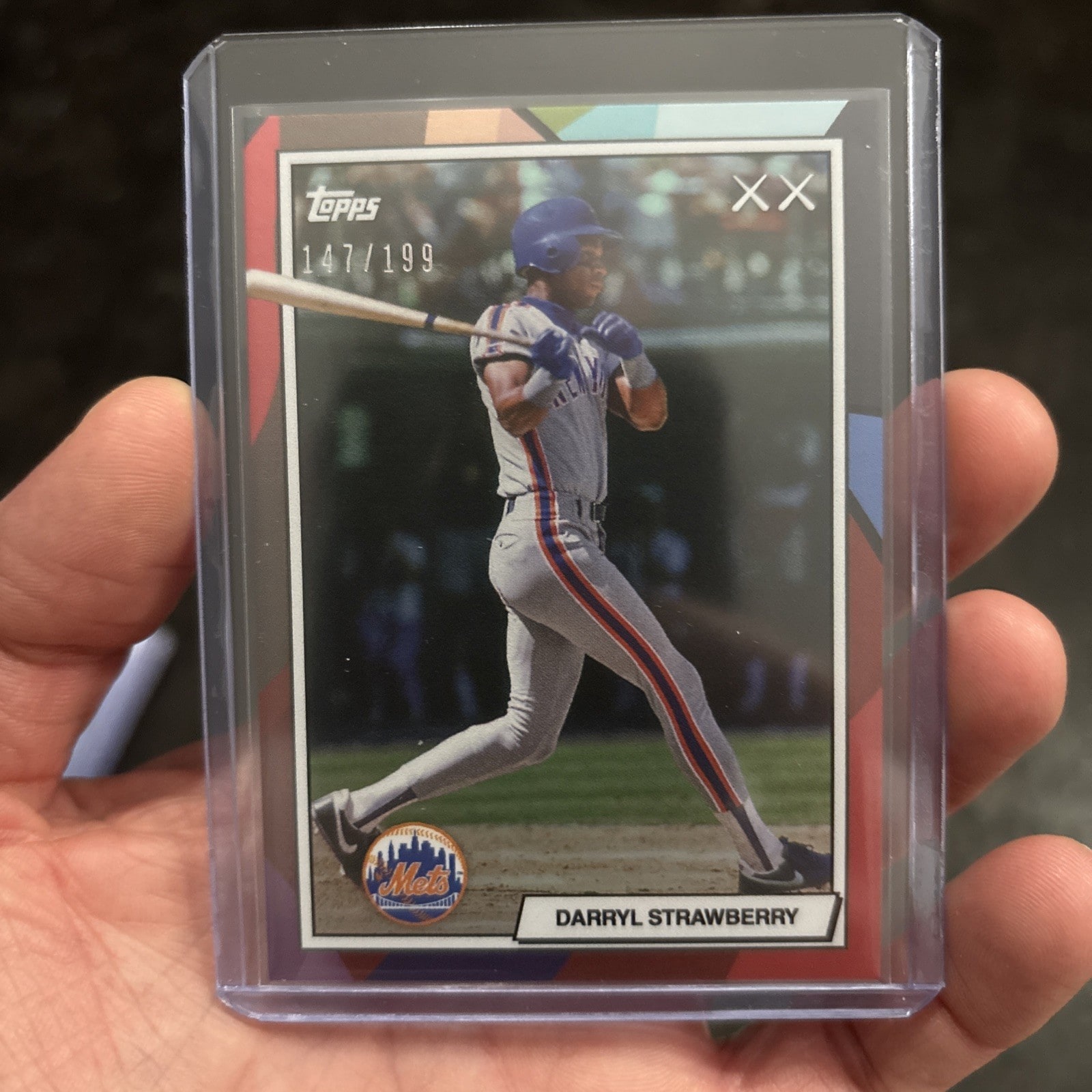 Darryl Strawberry Aqua serial 147 of 199