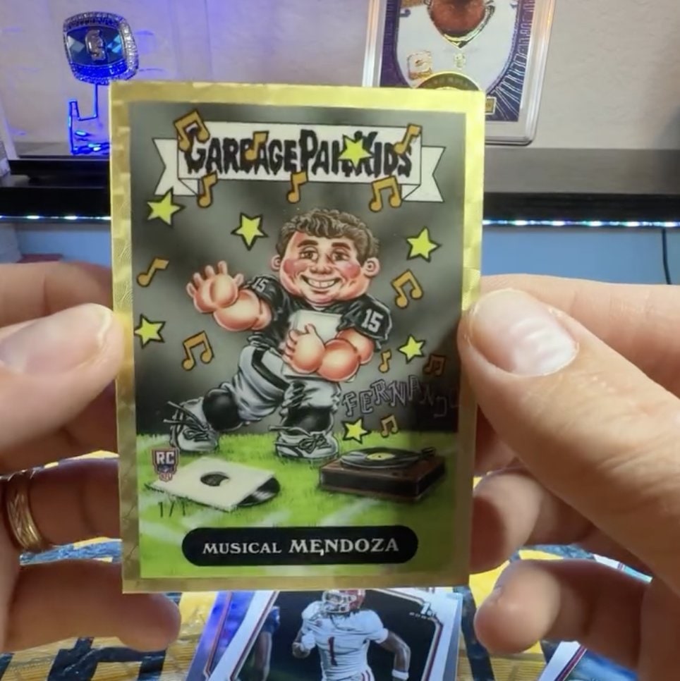 Fernando Mendoza SuperFractor serial 1 of 1