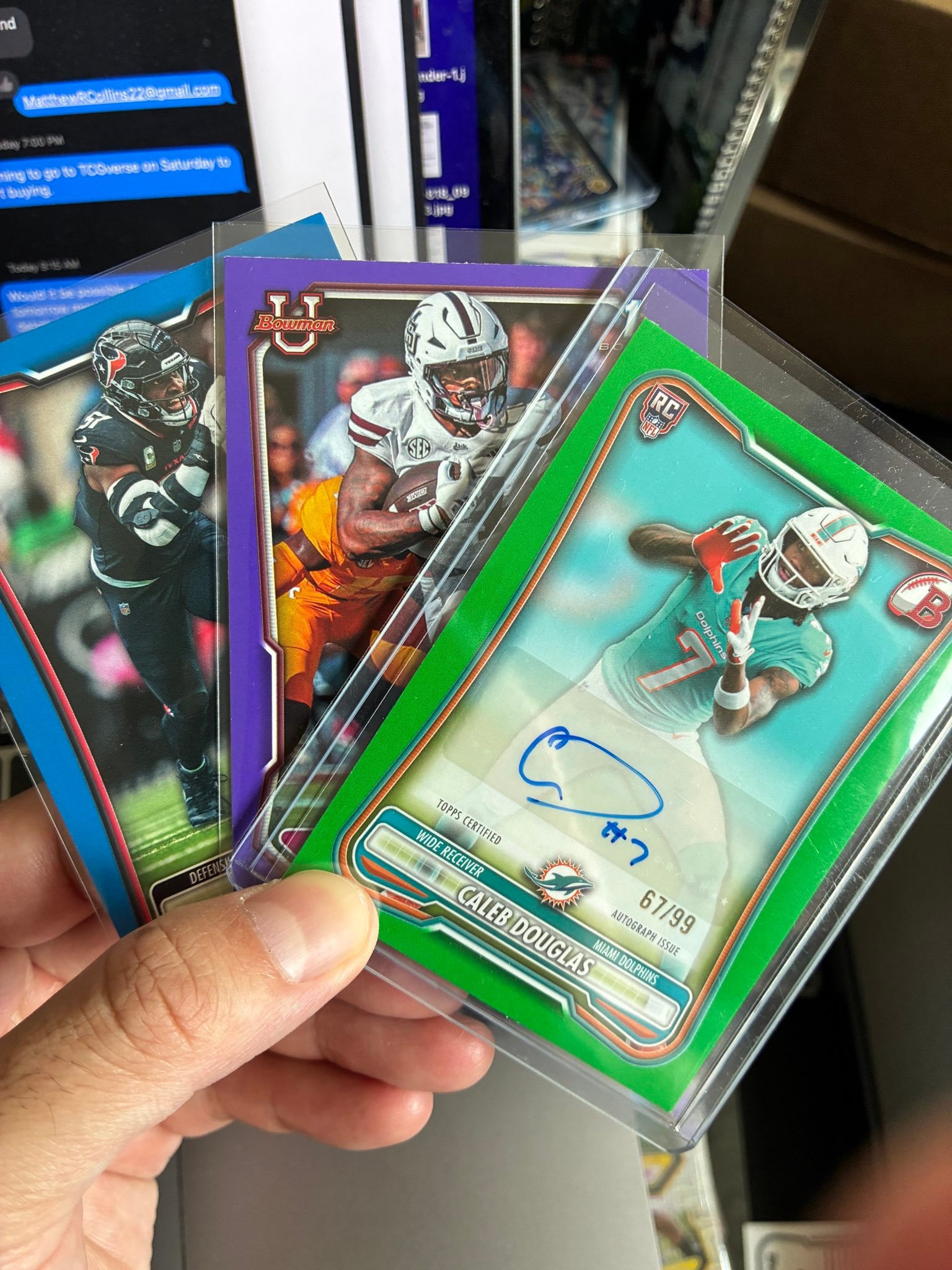 Caleb Douglas Green serial 67 of 99