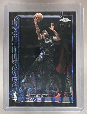 Anthony Davis Black Raywave serial 1 of 10