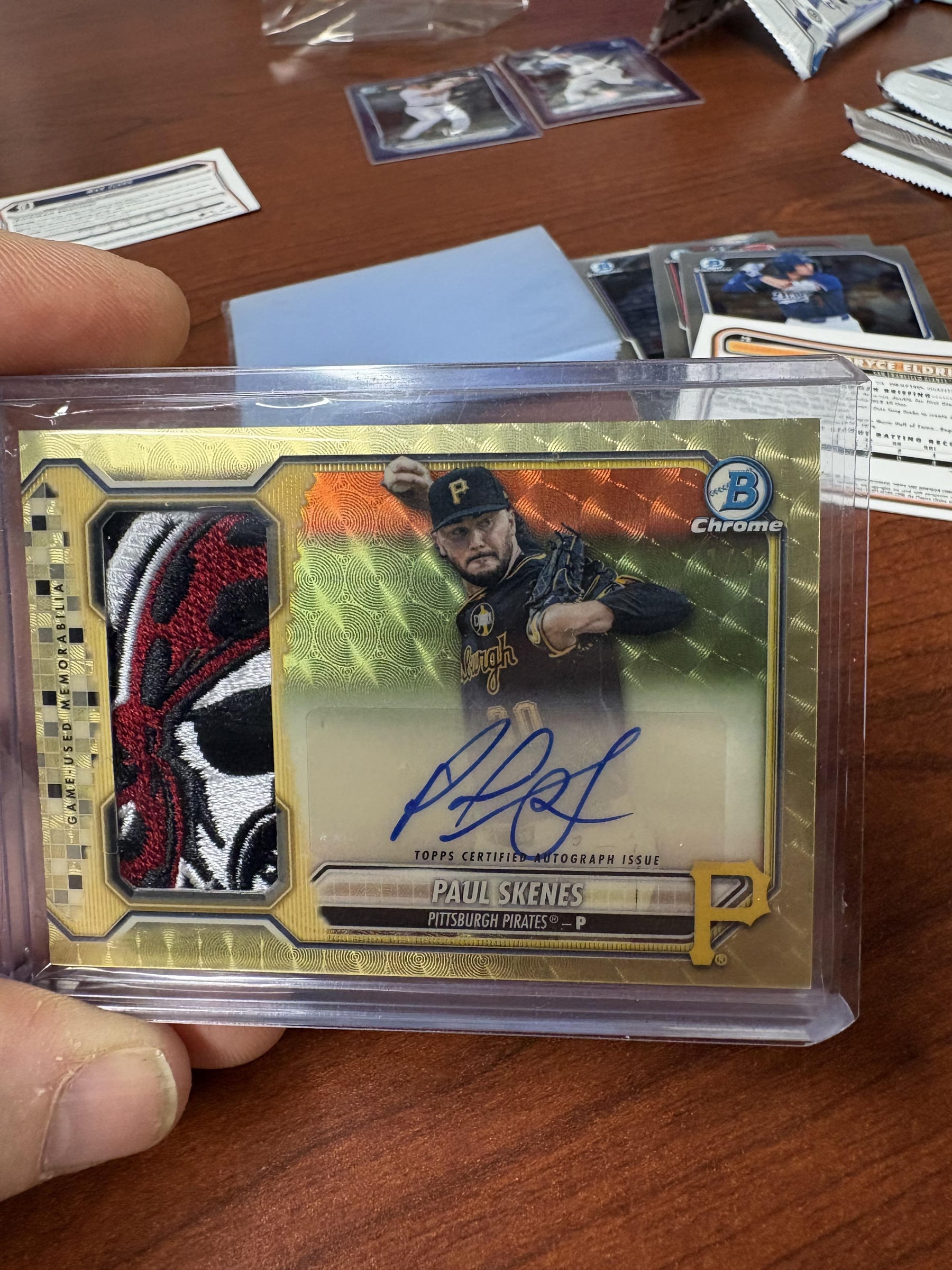 Paul Skenes SuperFractor serial 1 of 1