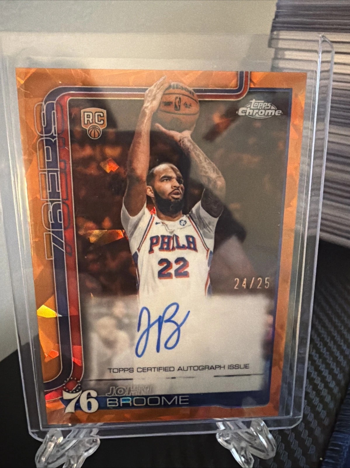 Johni Broome Orange Sapphire serial 24 of 25
