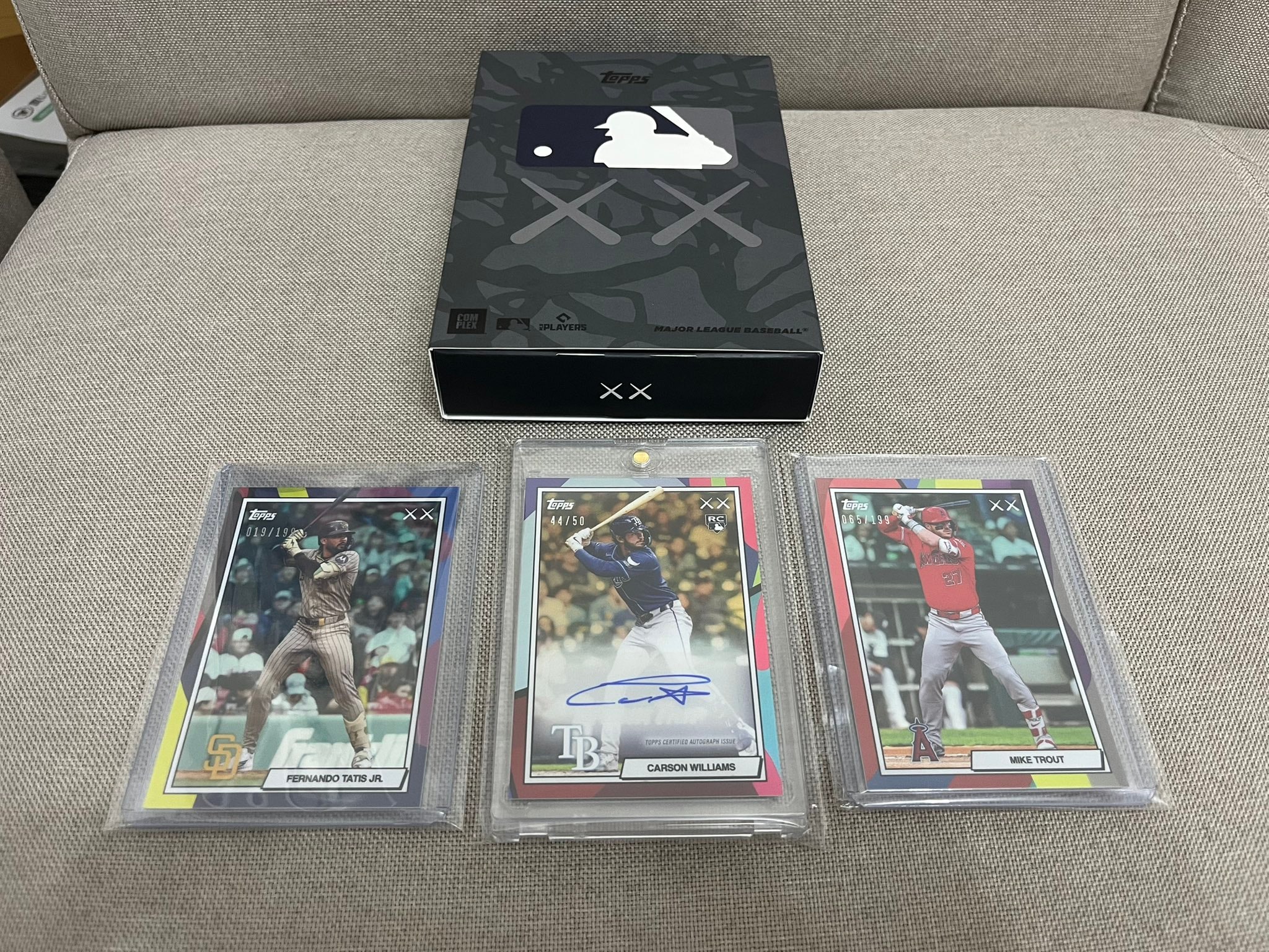 Carson Williams Gold serial 44 of 50