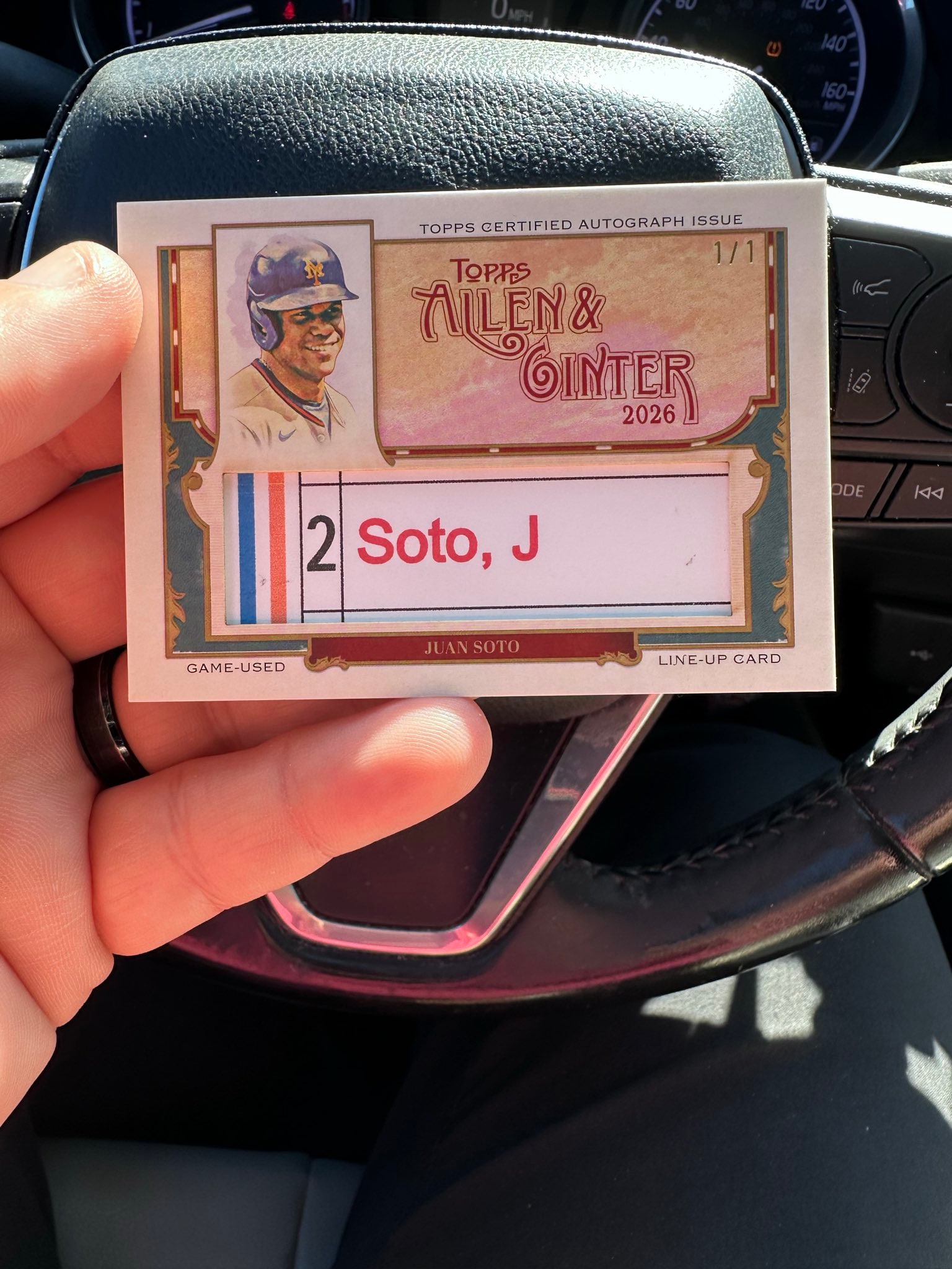 Juan Soto Base serial 1 of 1