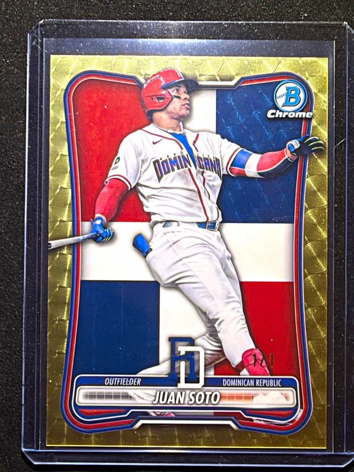 Juan Soto SuperFractor serial 1 of 1