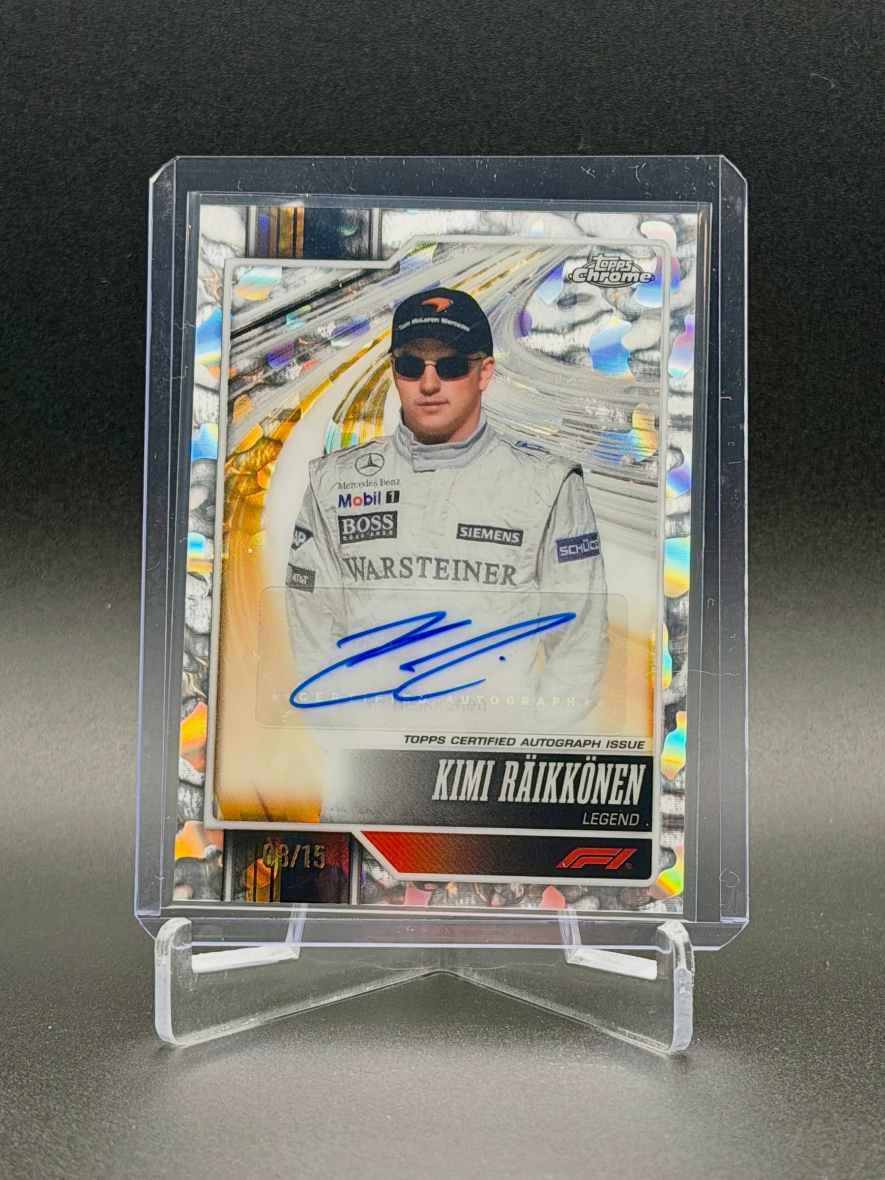 Kimi Räikkönen Molten Mercury serial 8 of 15