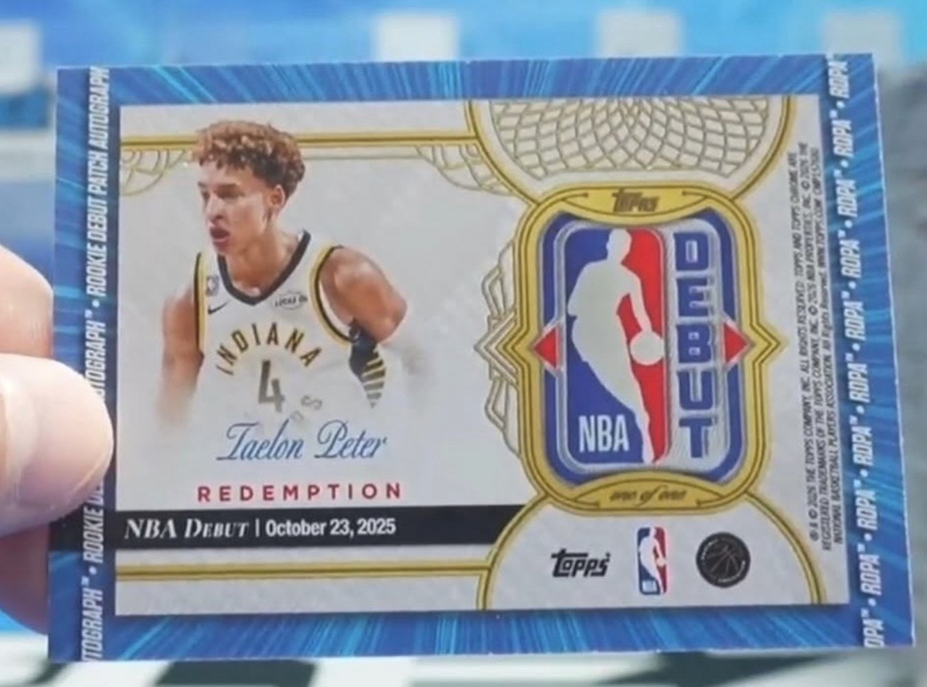 Taelon Peter Base serial 1 of 1