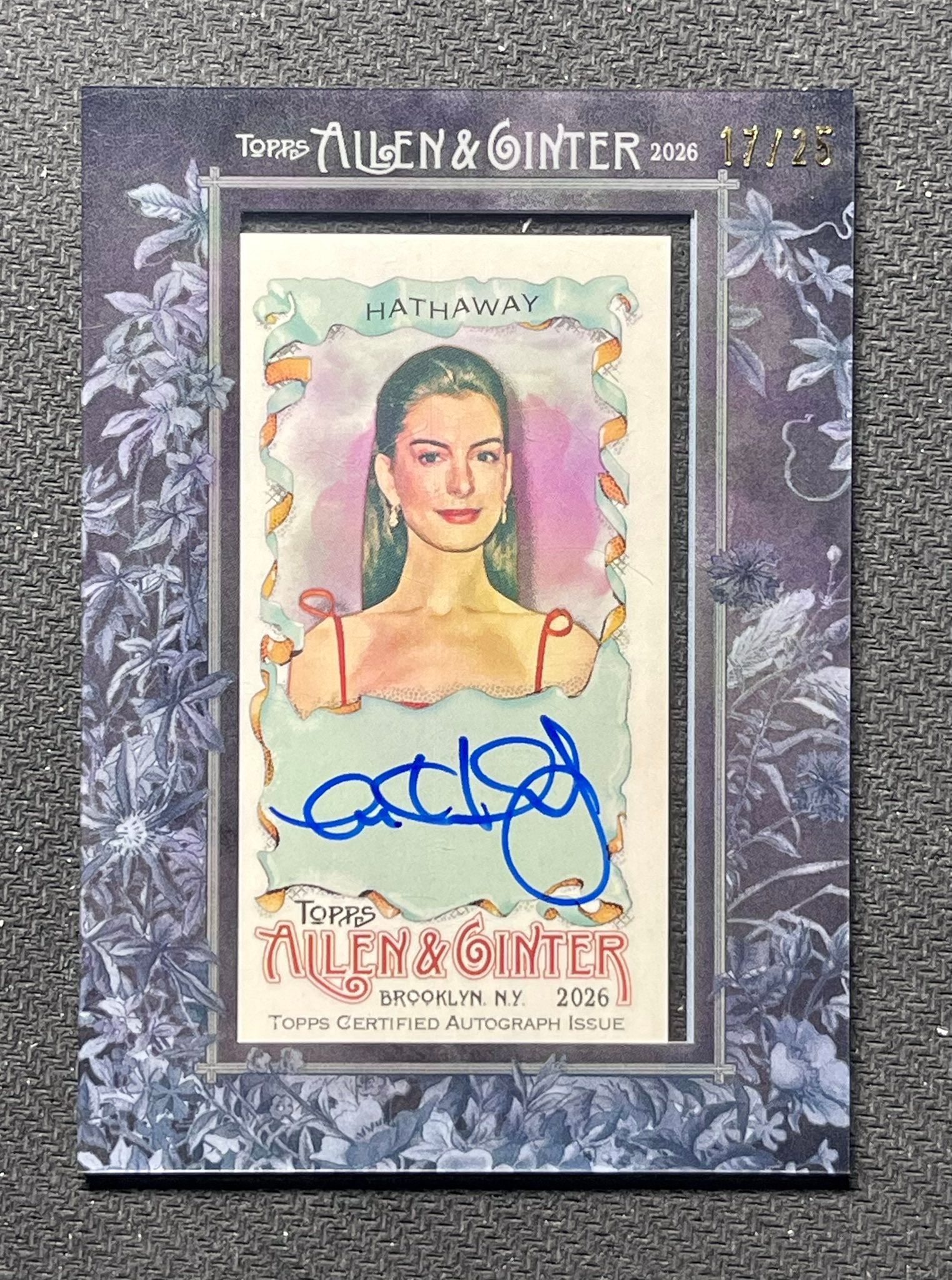 Anne Hathaway Black Frame serial 17 of 25