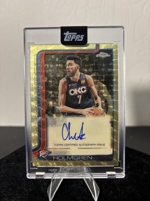 Chet Holmgren SuperFractor serial 1 of 1
