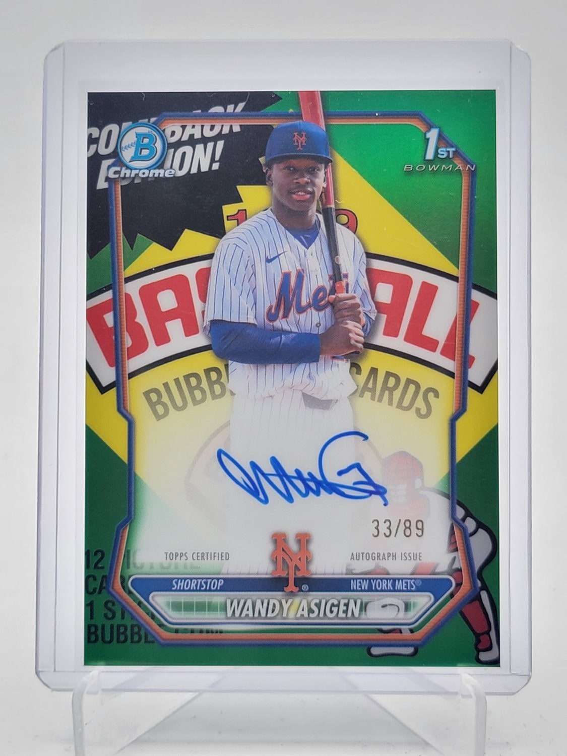 Wandy Asigen Base serial 33 of 89