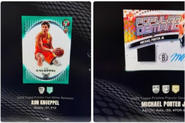 Michael Porter Jr. Pristine Gold serial 1 of 50