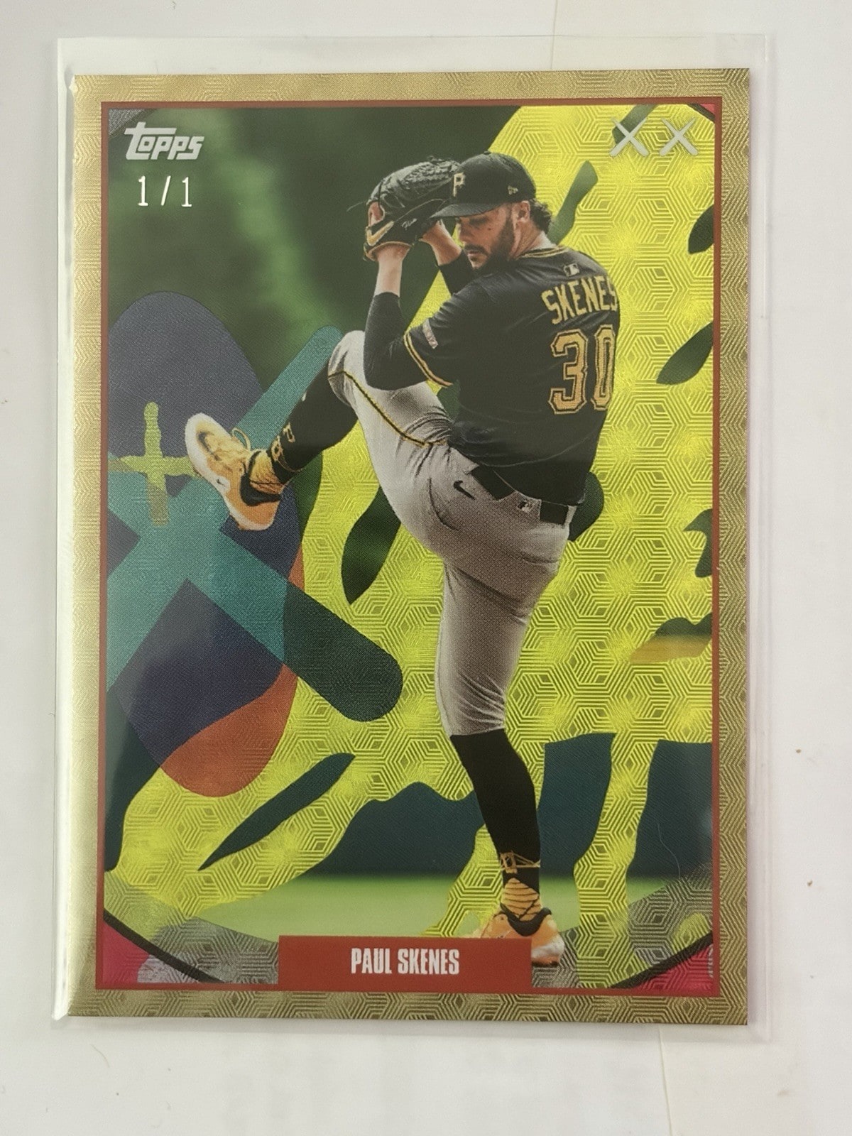 Paul Skenes FoilFractor serial 1 of 1