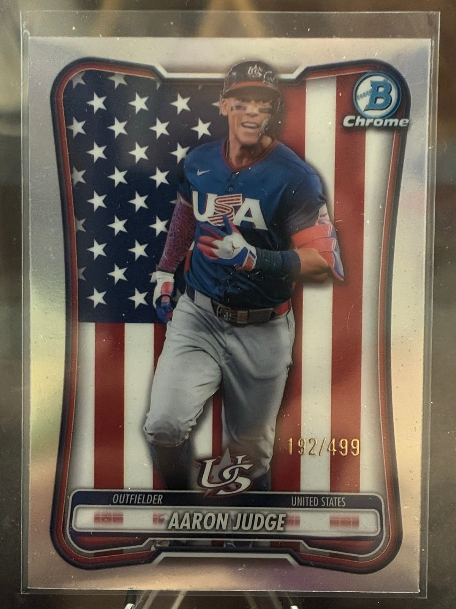 Aaron Judge Refractor serial 192 of 499